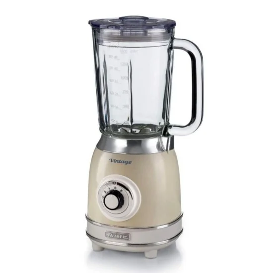 Ariete Blender with Glass Cup Vintage - Beige